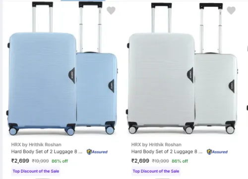 Image of Hrx Suitcases [Pack of 2] @ Starting ₹2699