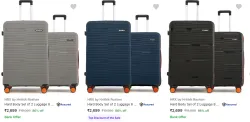 Hrx Suitcases Pack Of 2 upto 86% Discount