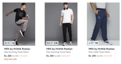 Hrx Track Pants Starting @ ₹289