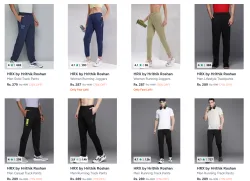 HRX Track Pants Starting at ₹279 