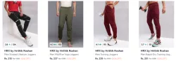 HRX Trackpants starting @ ₹215