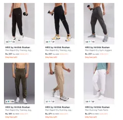 HRX Trackpants Starting at @₹237