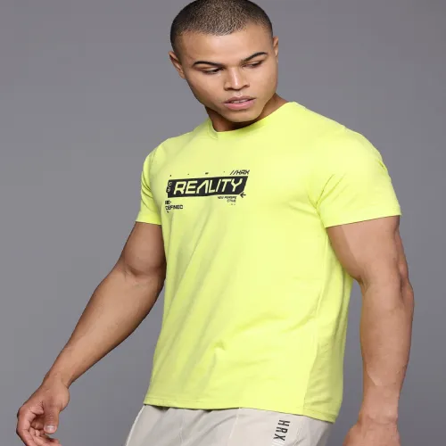 Image of HRX Typography Print Lifestyle T-shirt