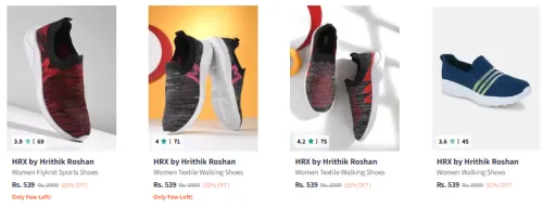 Image of HRX Women Fashion Shoes Minimum 80% Discount