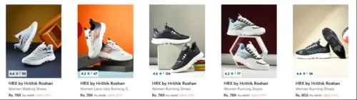 Image of HRX women's shoes up to 86% Discount 