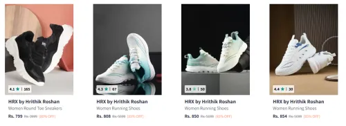 Image of HRX Women's Shoes upto 85% Discount