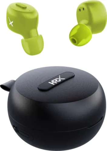 Image of HRX X-Drops 580G Bluetooth Headset (Green, Black, In the Ear)