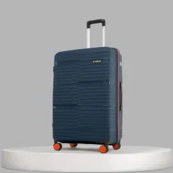 HRX Zanzibar 75cm Large Check-in Suitcase Blue