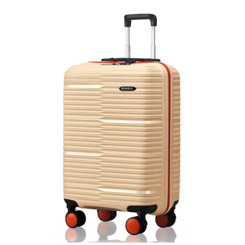 Image of HRX Zanzibar Beige Cabin Size Hard Shell Suitcase