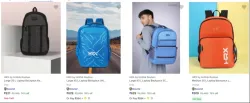 HRX by Hrithik Roshan Laptops Backpacks upto 79% discount 