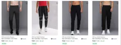 HRX by Hrithik Roshan Mens Pants Upto 76% Discount