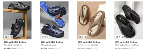 Image of HRX by Hrithik Roshan Men's Clogs upto 89% Discount