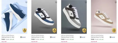 Image of Hrx By Hrithik Roshan Men’s Sports Shoes at minimum 76% Discount