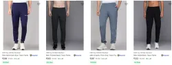 Hrx By Hrithik Roshan Mens Track Pants upto 76% Discount