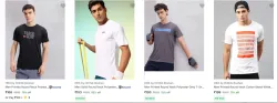 Hrx By Hrithik Roshan Mens T-Shirts starting at ₹153