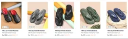 Hrx By Hrithik Roshan Flip Flops upto 90% Discount