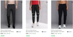 Hrx By Hrithik Roshan Mens Track Pants upto 76% Discount