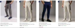 HRX by Hrithik Roshan Mens Track Pants upto 81% Discount