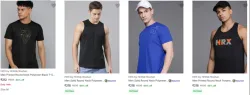 Hrx By Hrithik Roshan Mens T Shirts Starting @ ₹212