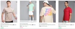 Hrx By Hrithik Roshan Men's T Shirts upto 70% Discount