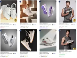 HRX by Hrithik Roshan Womens Sports Shoes at minimum 74% Discount