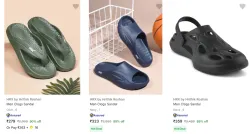 Hrx By Hrithik Roshan Men’s Sandals & Floaters upto 90% Discount