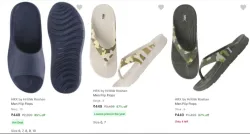 Hrx By Hrithik Roshan Men’s Slippers & Flip Flops Upto 87% Discount