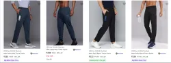 Hrx By Hrithik Roshan Mens Track Pants at minimum 70% Discount