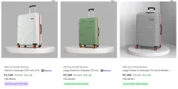 HRX by Hrithik Roshan Suitcases (Large) @ Minimum 80% Discount