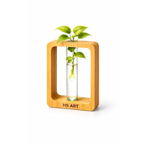 Image of HS Art Table Flower Vase Propagation Decor Plant Holder Dining Table 