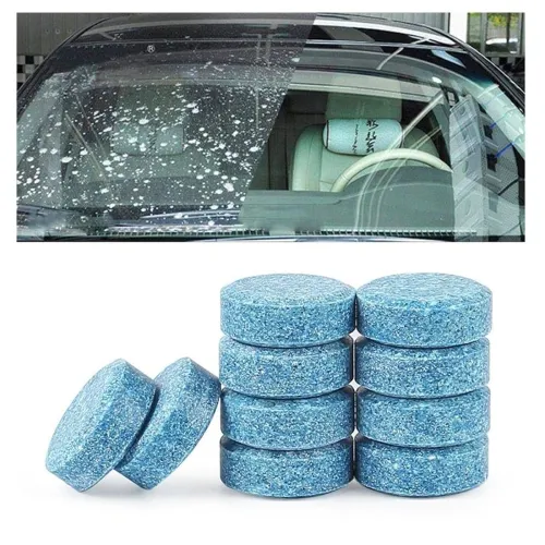 Image of HSR Car Accessories in 10 PCs Car Wiper Detergent Effervescent Tablets 