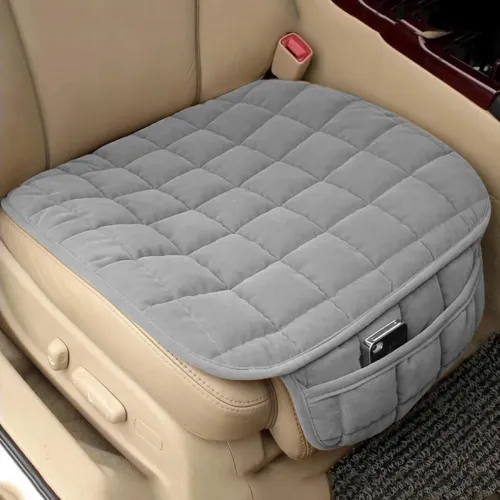 Image of HSR Comfortable Ultra-Soft Memory Foam Car Seat Cover with Non-Slip Grip 