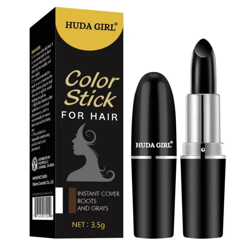 Image of HUDA GIRL Hair Color Root Touch-Up Pencil | Black | 1 Count