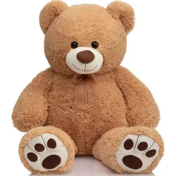 HUG n FEEL SOFT TOYS Soft Toy Teddy Bear Plush & Stuffed Toys (4 feet, Brown)