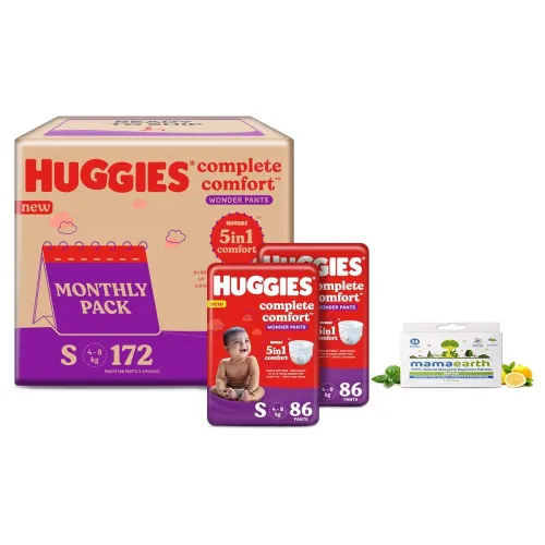 Image of Huggies Complete Comfort Wonder Pants 86 count Per Pack, (172 count)