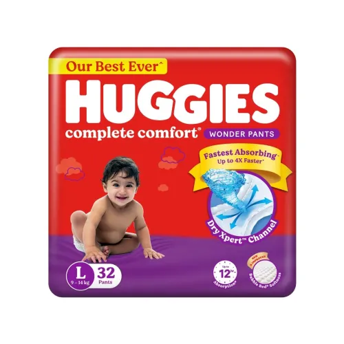 Image of Huggies Complete Comfort Wonder Pants L (32 Count)