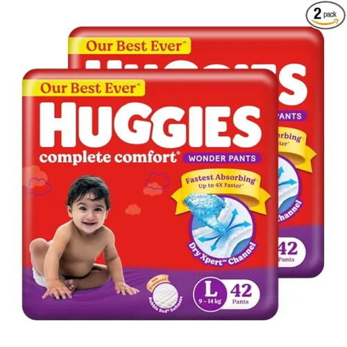 Image of Huggies Complete Comfort Wonder Pants L (84 Count)