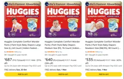 HUGGIES Diaper Pants at minimum 35% Discount