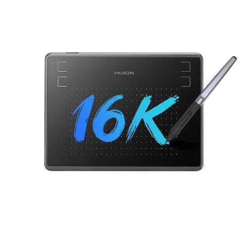 Image of HUION HS64 Drawing Tablet 6.3 x 4 inch with 16384 Pressure Sensitivity Battery-Free Pen 