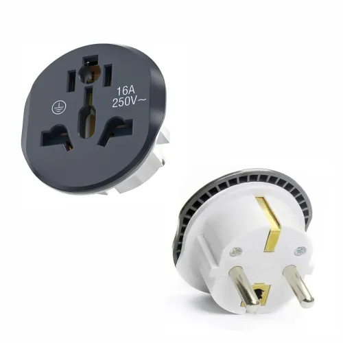 Image of HUMBLE 2-Pin Travel Adapter – Universal Use