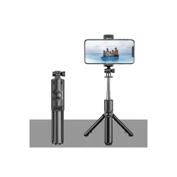 Humble Bluetooth Extendable Selfie Sticks with Wireless Remote and Tripod Stand, 3-in-1 Multifunctional Selfie Stick with Tripod Stand Compatible with iPhone/OnePlus/Samsung/Oppo/Vivo and Al...