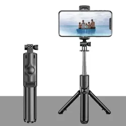 Humble Bluetooth Extendable Selfie Sticks with Wireless Remote and Tripod Stand, 3-in-1 Multifunctional Selfie Stick 