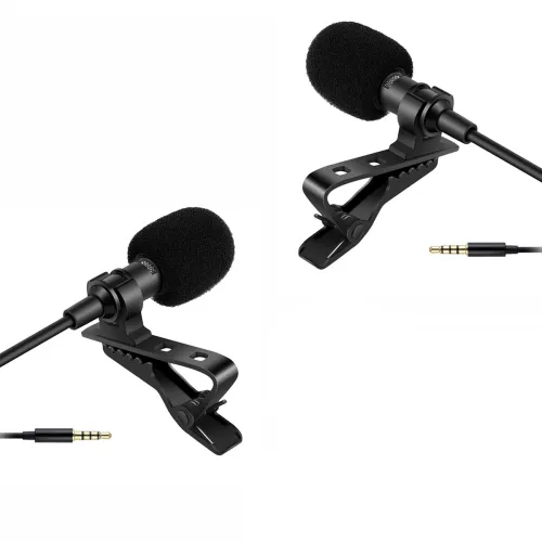 Image of HUMBLE Dynamic Lapel Collar Mic Wired Microphone Po2