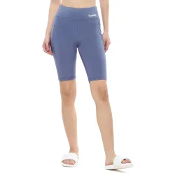 hummel Scarlet Solid Slim fit Polyester Cycling Shorts for Women Comfortable