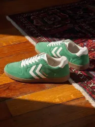 hummel Women Colourblocked Suede Sneakers