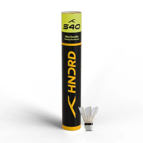 Image of Hundred S40 Feather Shuttlecock | Pack of 12