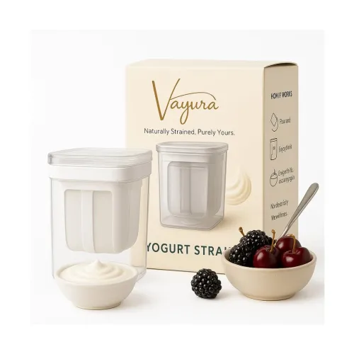 Image of Hung Curd Strainer Box Yogurt Maker 
