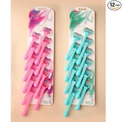 HURRYSHOPPY Disposable Double Blade Razors (PO12)