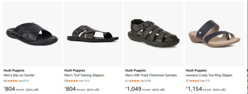 Image of Hush Puppies Footwears Upto 76% Discount
