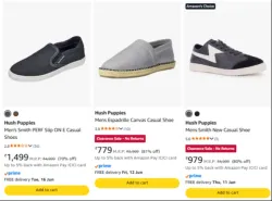 HUSH Puppies Mens Shoes Upto 81% Discount
